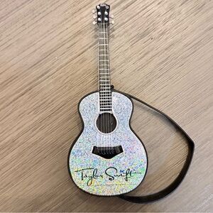 Taylor Swift Guitar Musical Ornament LONG LIVE